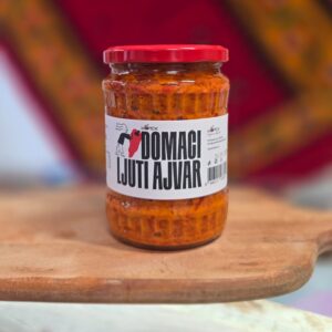 Domaći ajvar ljuti 580g