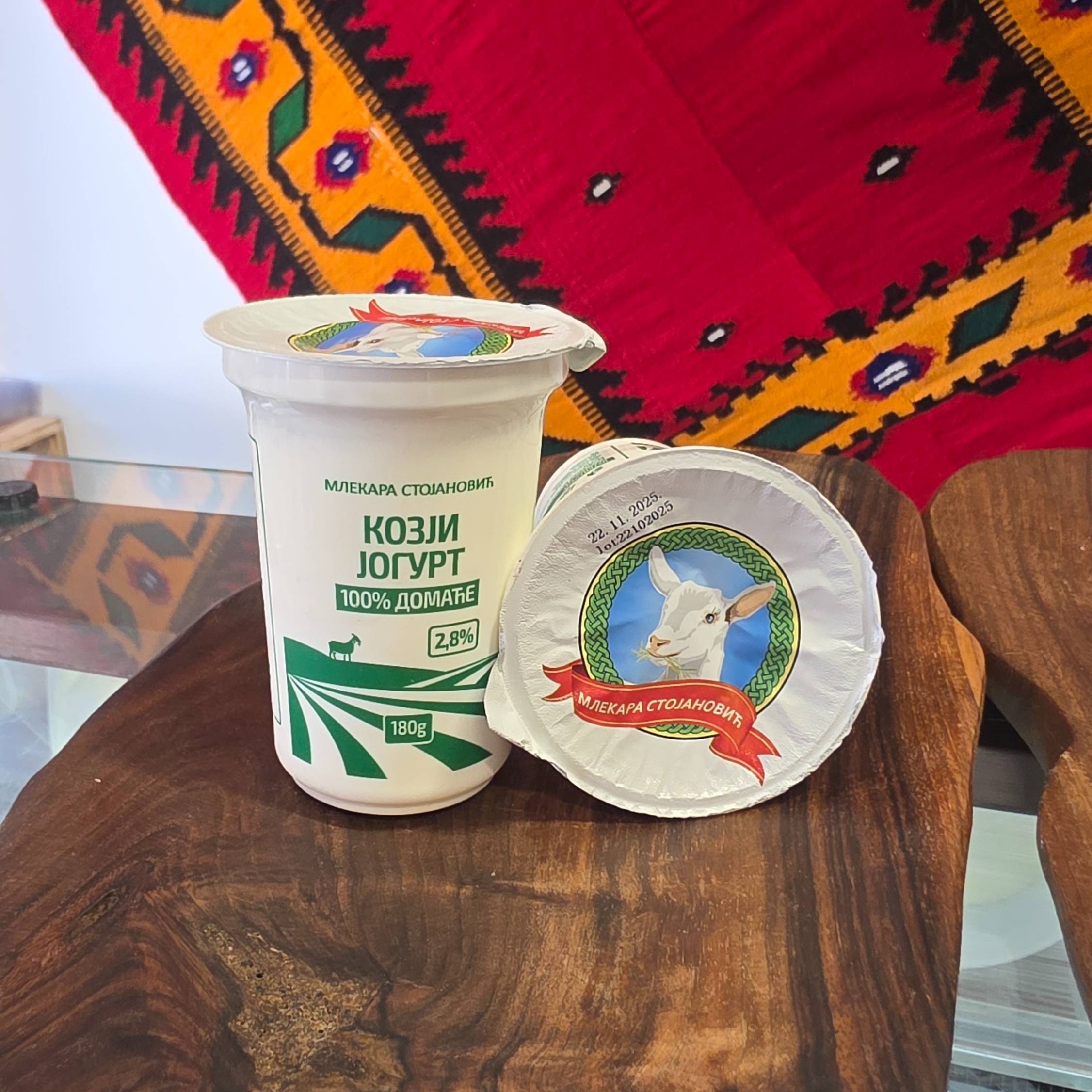 Kozji jogurt 180g