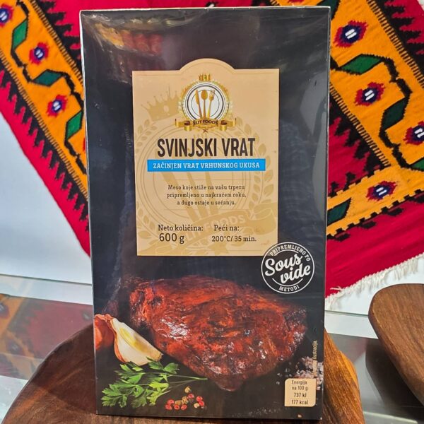 Svinjski vrat sous vide 600g