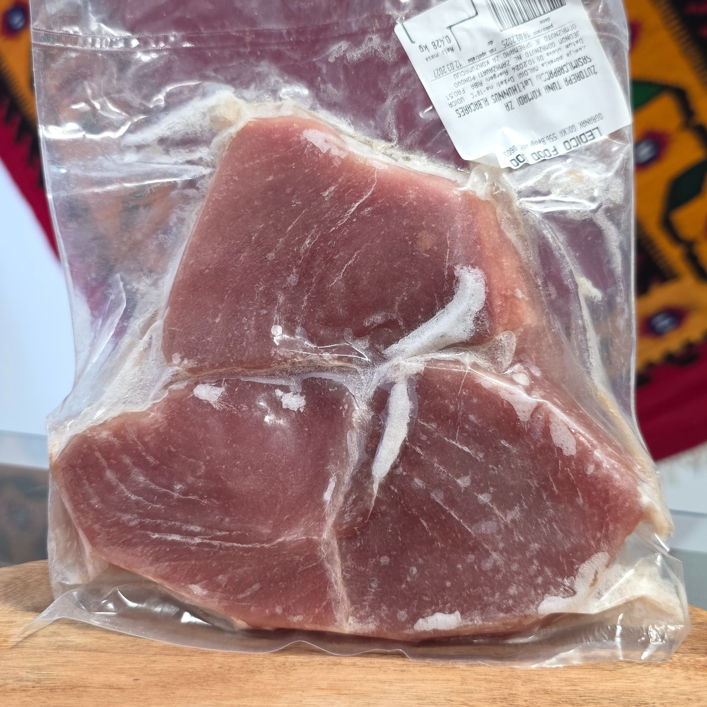 Tuna sashimi stek