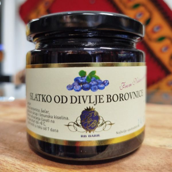 Slatko divlja borovnica 250g