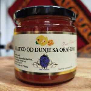 Slatko dunja sa orasima 250g