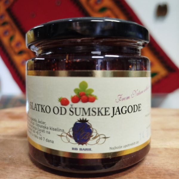 Slatko šumska jagoda 250g